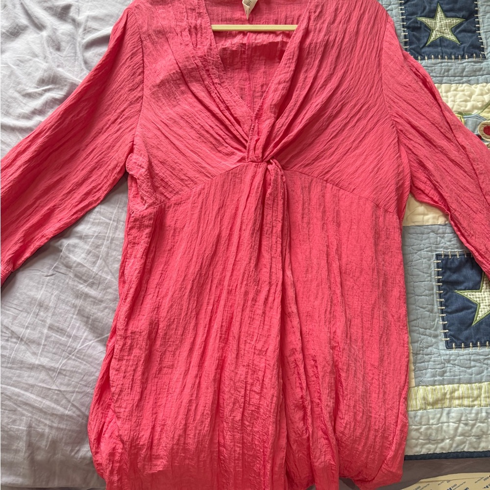 H&M Vibrant Pink Blouse